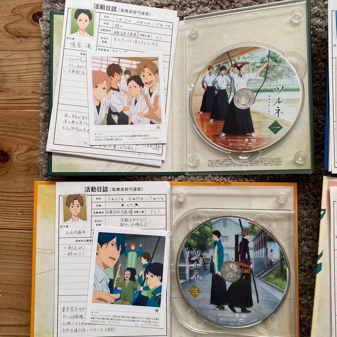 ツルネ　第１期　DVD 5巻セット