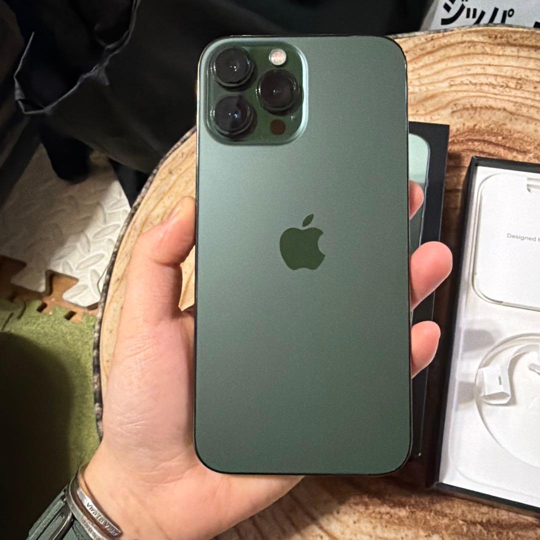 iPhone13ProMax 256GB アルパイングリーン