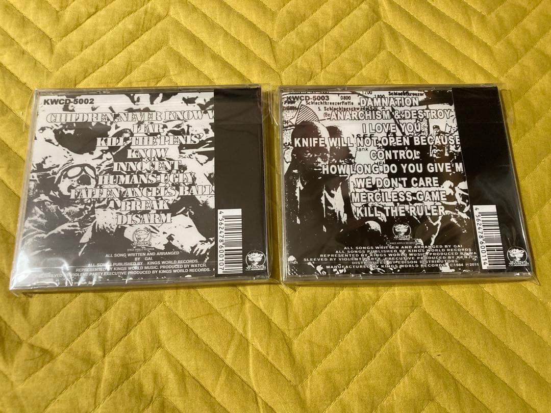 GAI 新品未開封CD swankys 九州パンク　punk hardcore