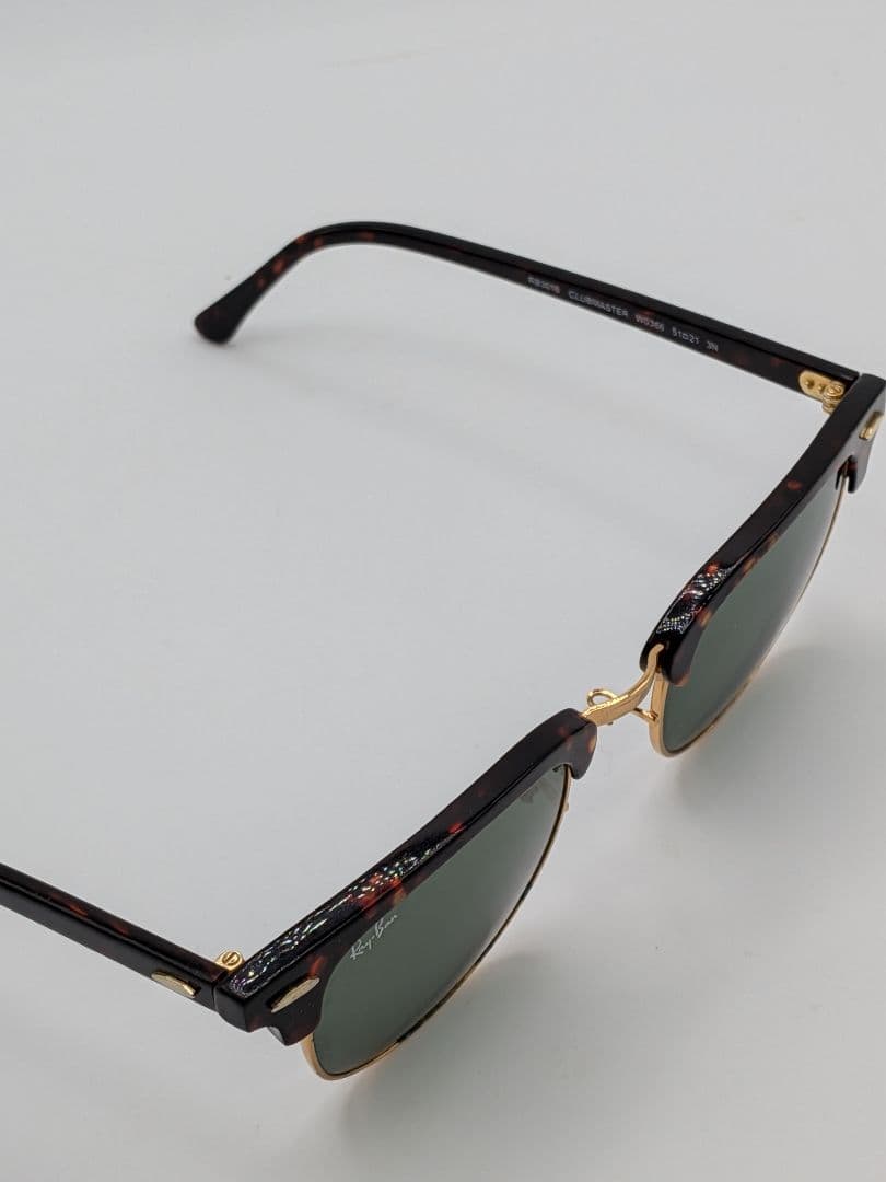 Ray-Banレイバンクラブマスター RB3016ブラウンS2②
