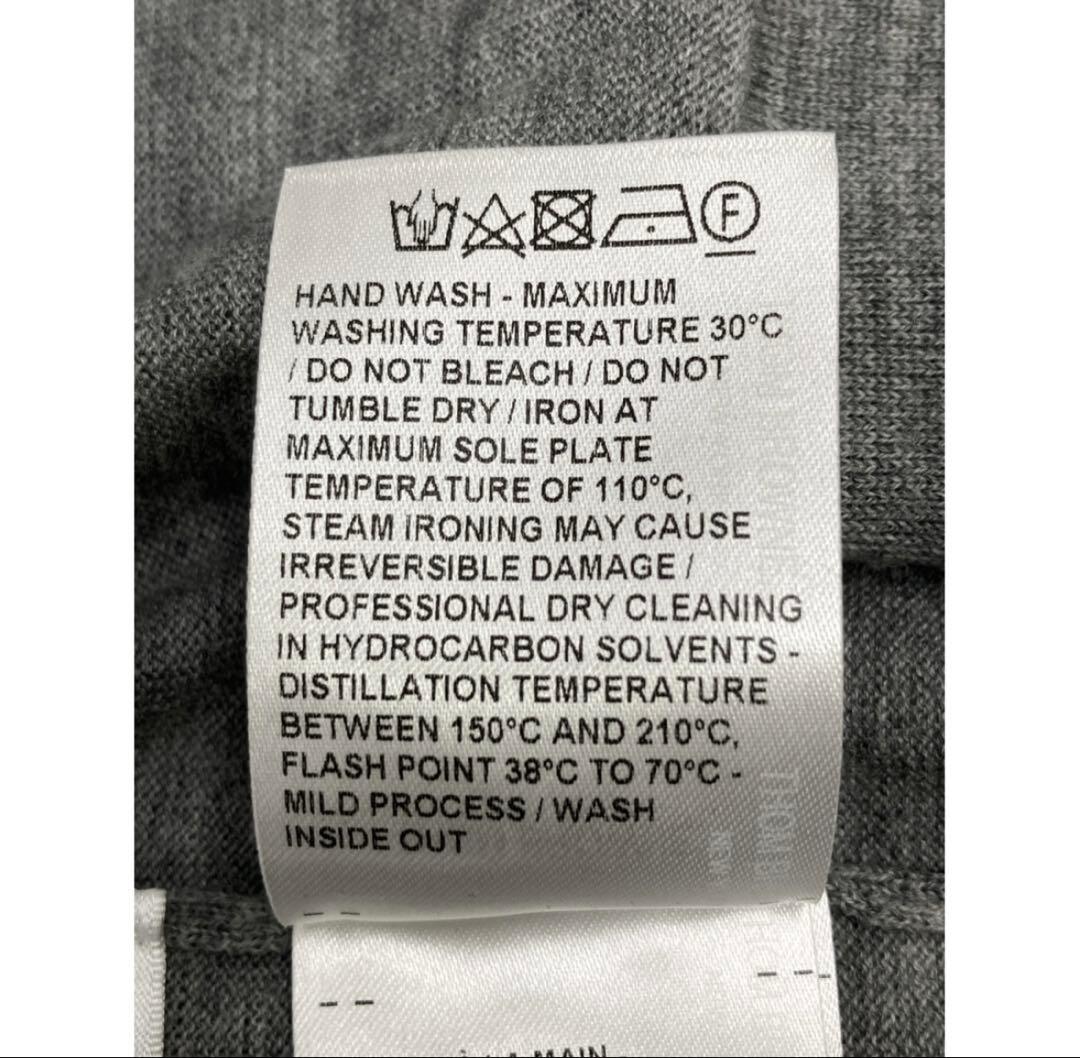 THOM BROWNE カーディガン　トムブラウン　 正規品　グレー　36