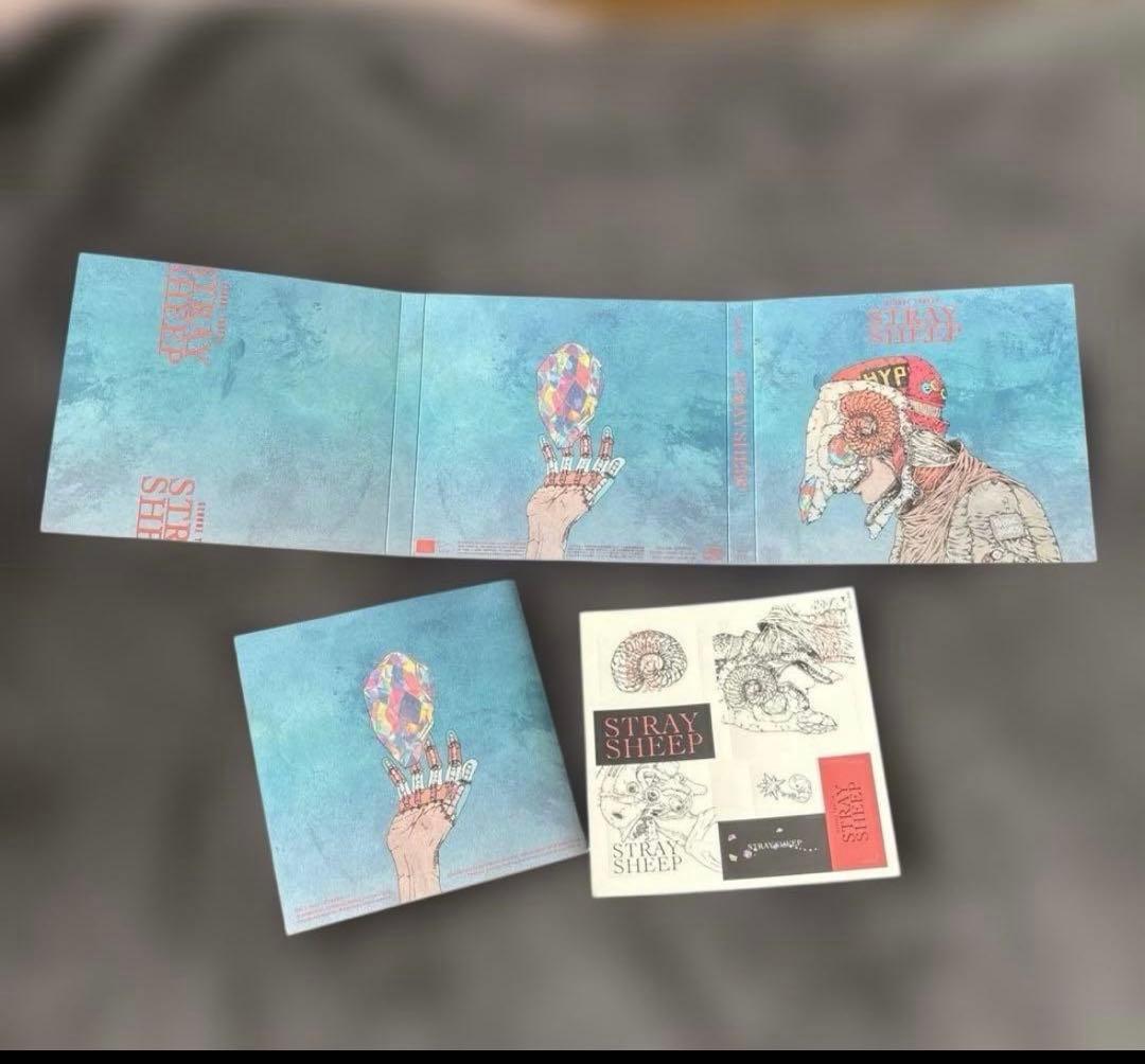 米津玄師　5点まとめ売り　CD/DVD、かいじゅうずかん、ショッパー