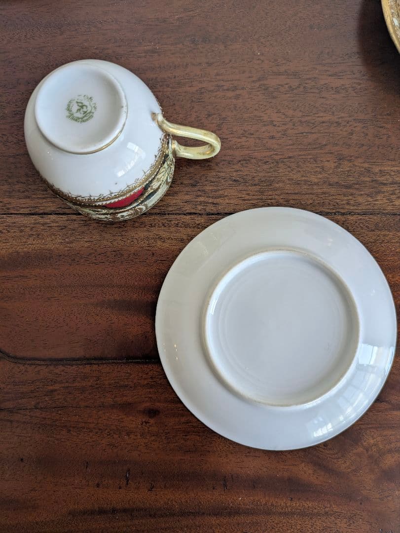 オールドノリタケ　カップ&ソーサー　5客セット
