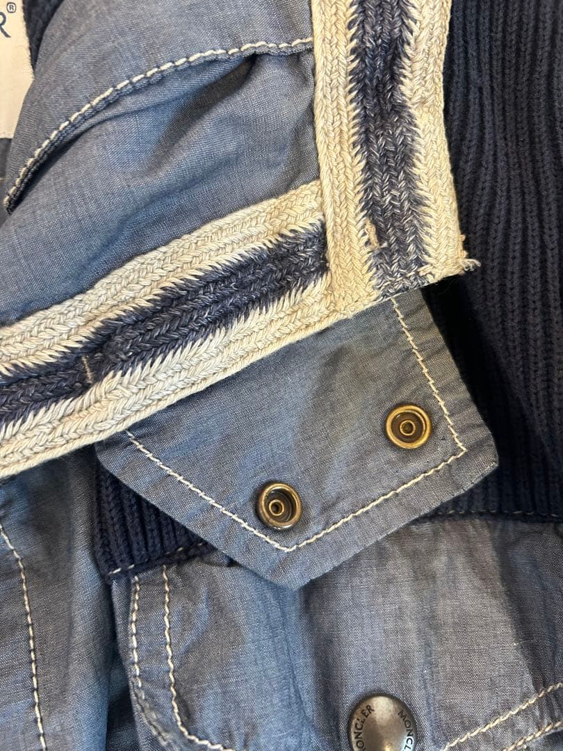 まるかずくん。MONCLER モンクレール　グレー ジャンパー Mサイズ