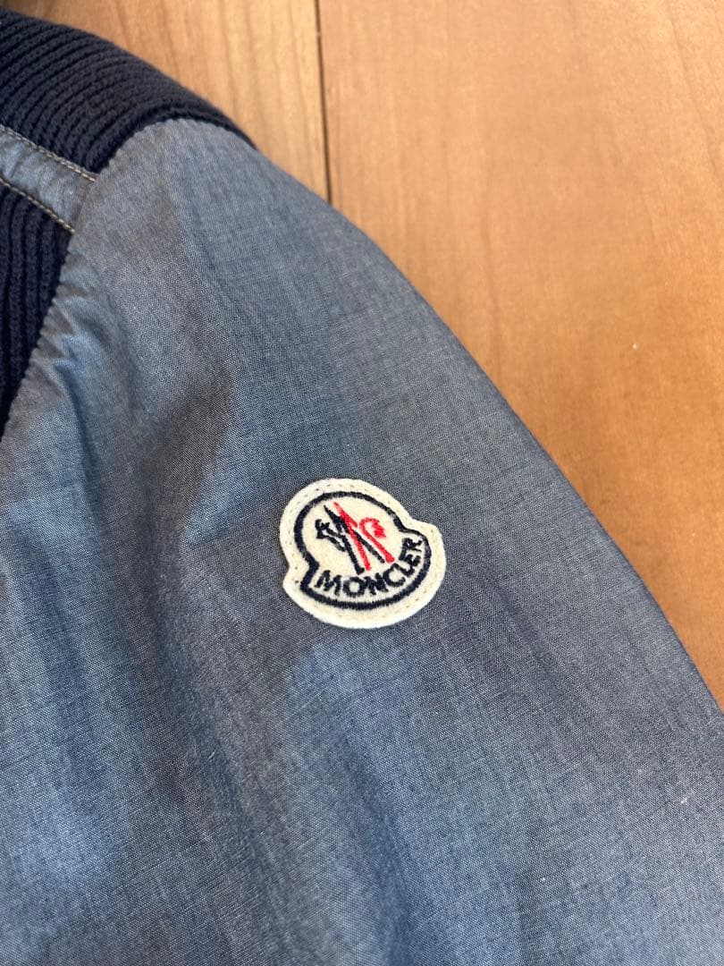 まるかずくん。MONCLER モンクレール　グレー ジャンパー Mサイズ