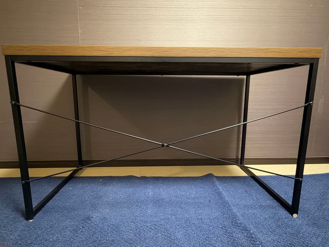 ニトリ　デスク　（N スティン 120 BR） (直接取引→値引き可)