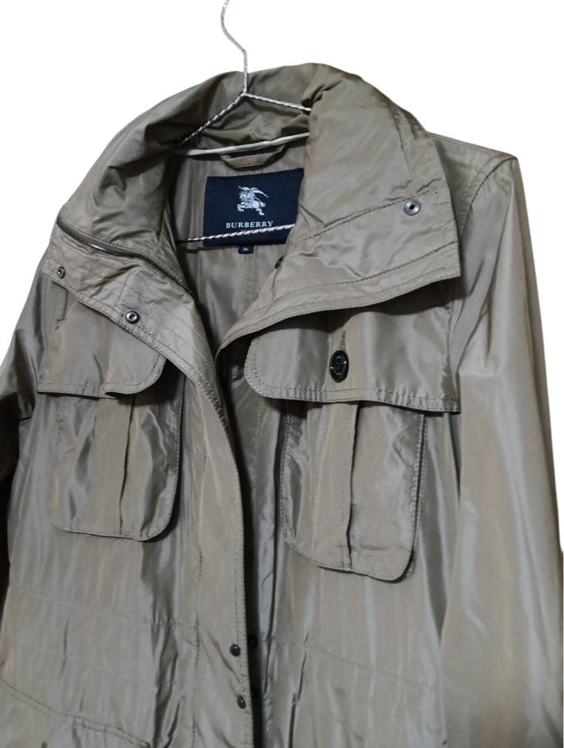 『Rakutao公式アカウント専用Burberry ベージュ モッズコートS
