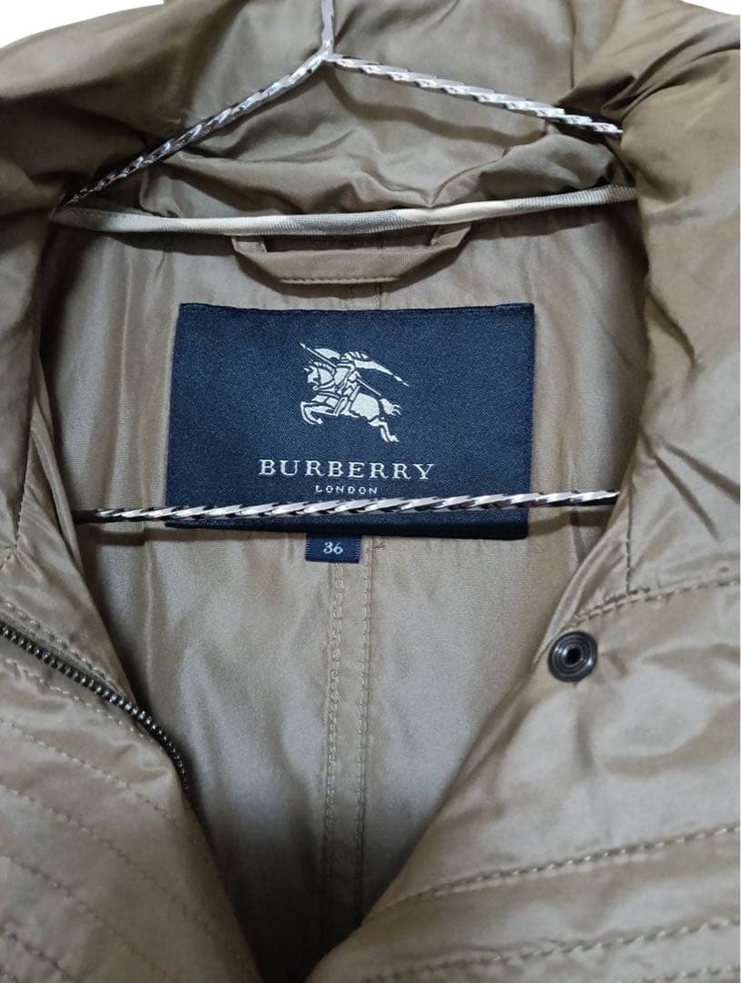 『Rakutao公式アカウント専用Burberry ベージュ モッズコートS