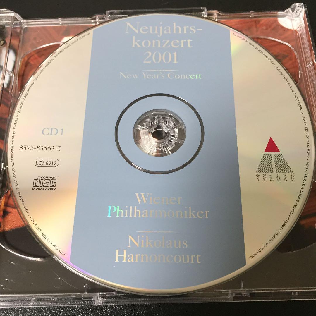 【売約済】アーノンクール／ニューイヤー・コンサート 2001  2CD