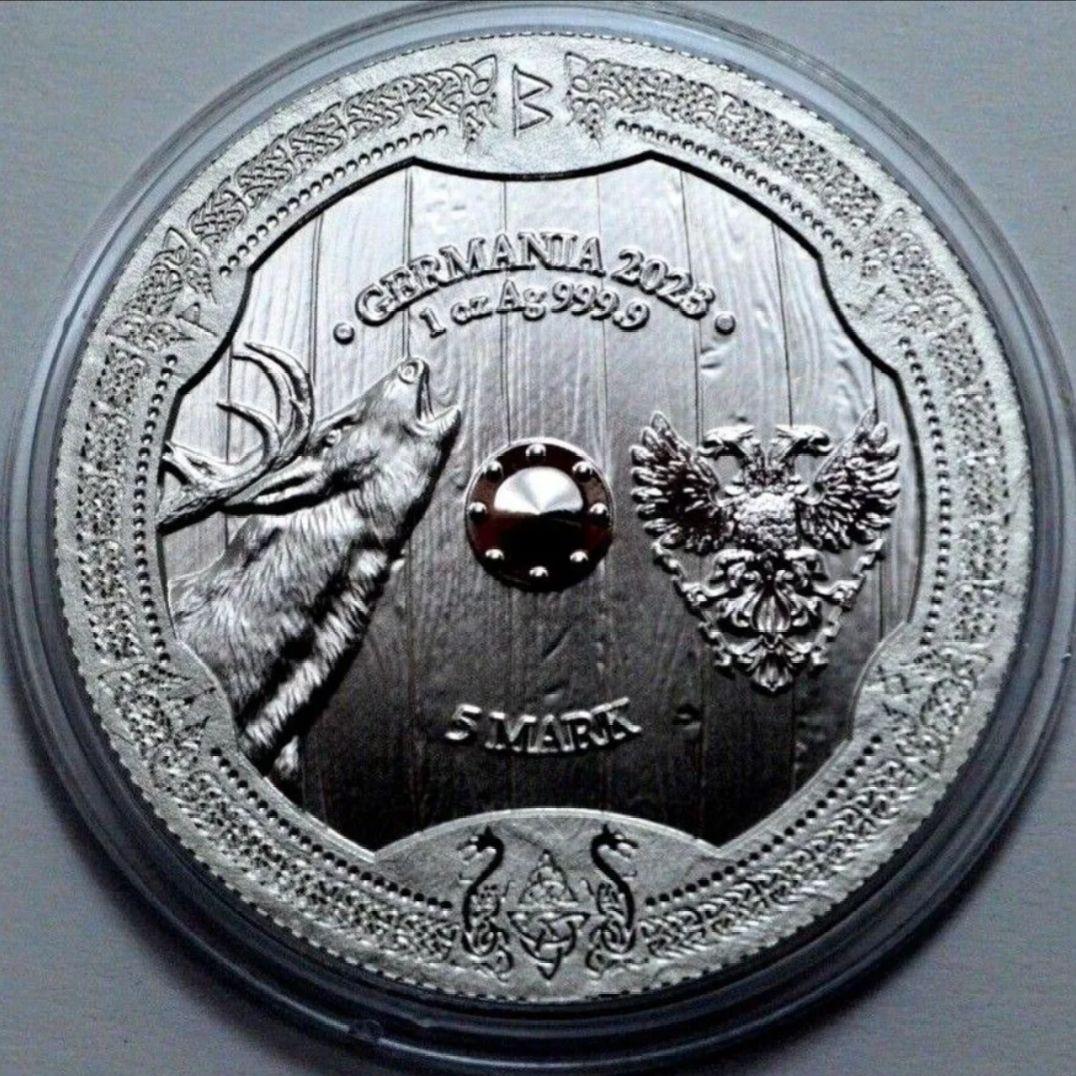 2023年 ゲルマニア ヴァルキリーシリーズ 第2弾 オスタラ 純銀1オンス銀貨