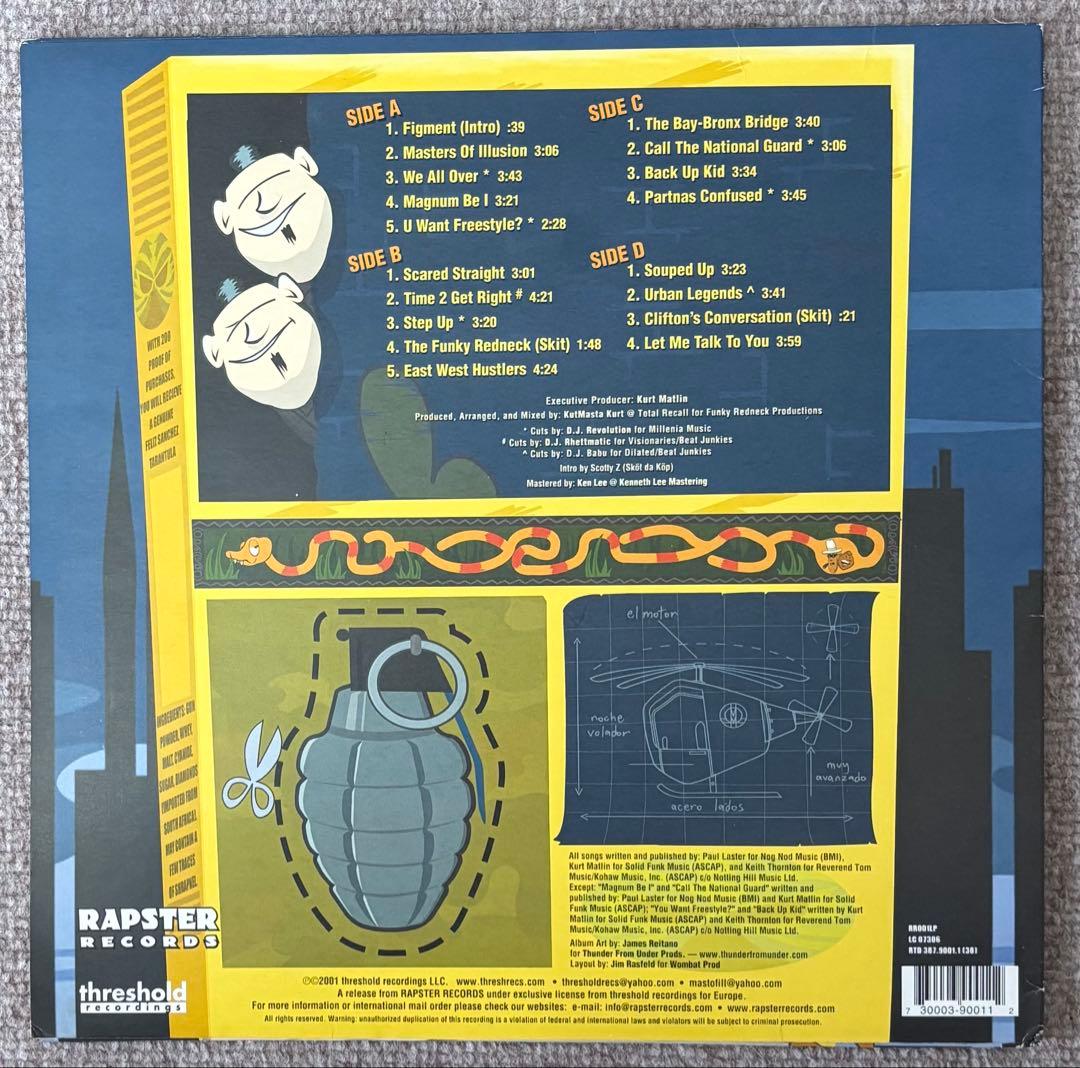 洋楽 Kut Masta  Masters Of Illusion 2LP