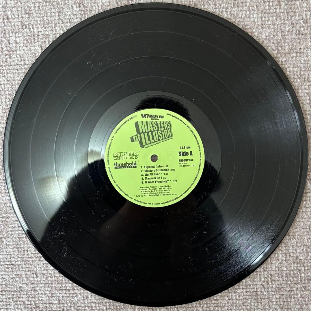 洋楽 Kut Masta  Masters Of Illusion 2LP