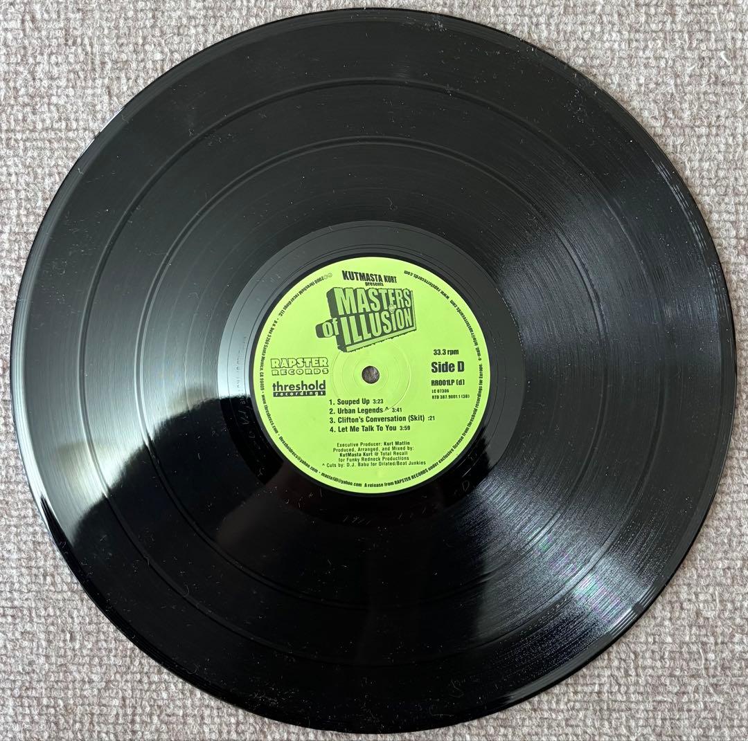 洋楽 Kut Masta  Masters Of Illusion 2LP