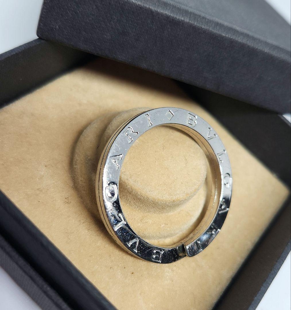 BVLGARI ブルガリ キーリング ビーゼロワン ネックレス トップ シルバー