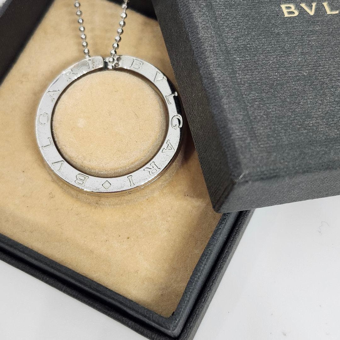 BVLGARI ブルガリ キーリング ビーゼロワン ネックレス トップ シルバー