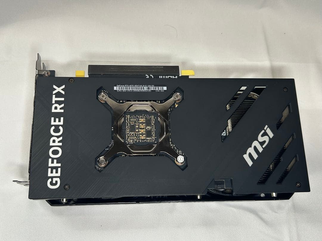 【美品】 MSI RTX 4070 VENTUS 2X OC 【保証あり】