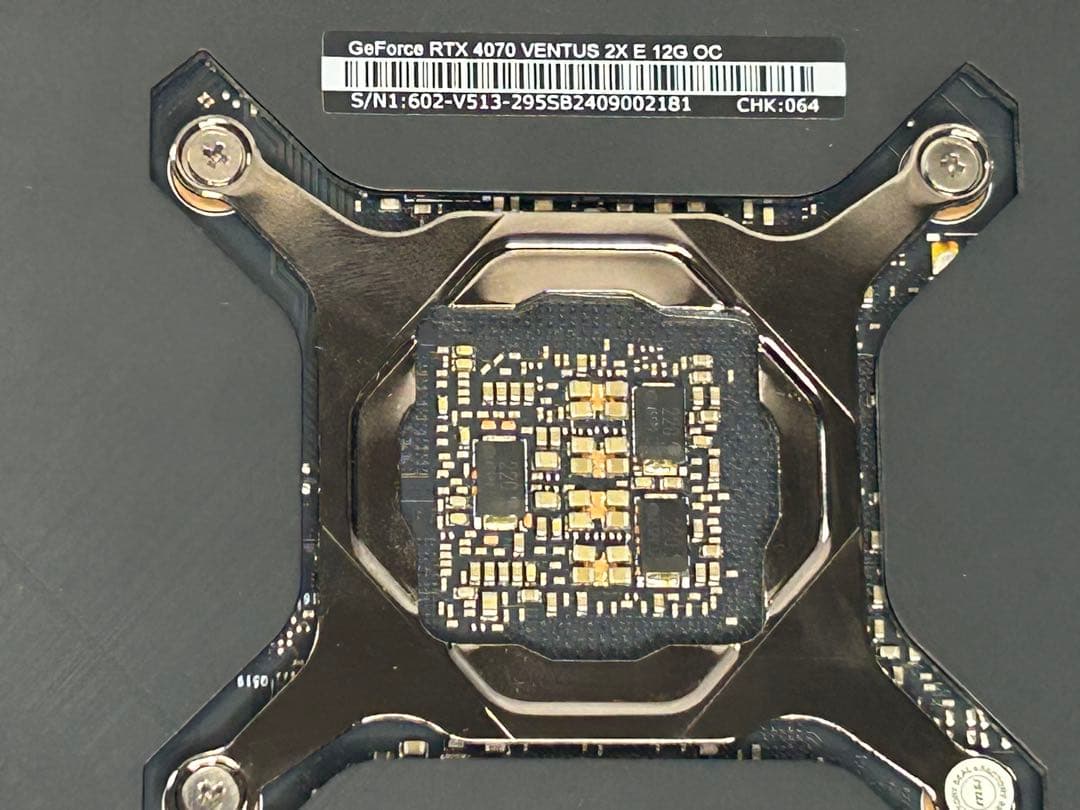 【美品】 MSI RTX 4070 VENTUS 2X OC 【保証あり】