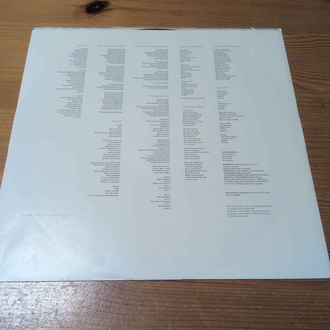 Depeche Mode / デペッシュ・モード 初期〜中期 名盤LP3枚セット