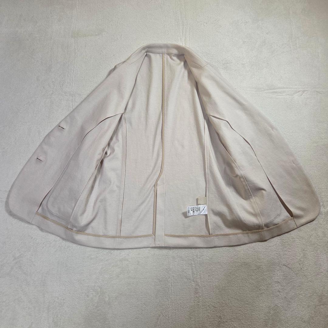 [美品]PLAGE Sandy long jacket リネン混 38