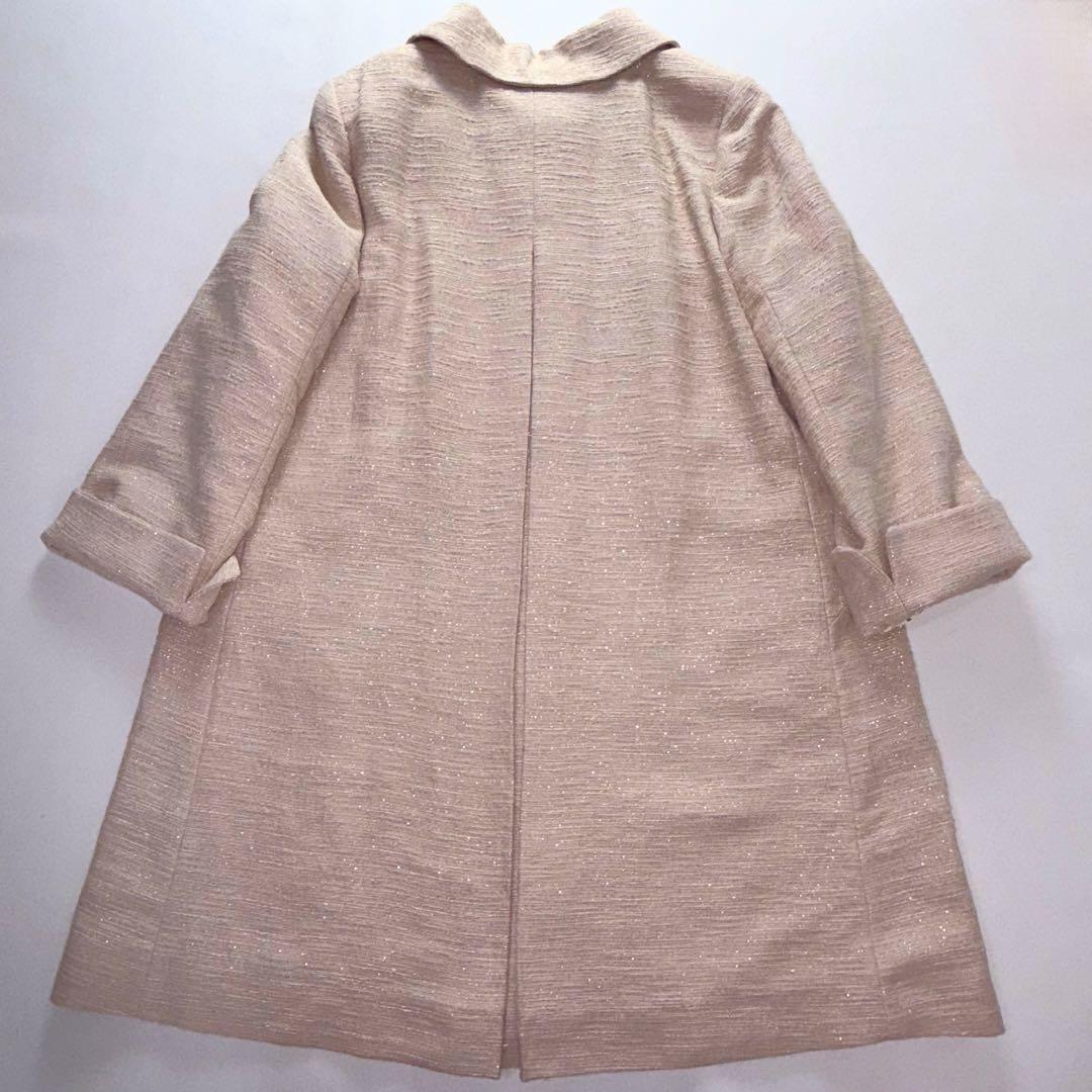 新品タグ付 定価4.5万✨アリスバーリー×英国デザイナー 花柄 春コート 13号