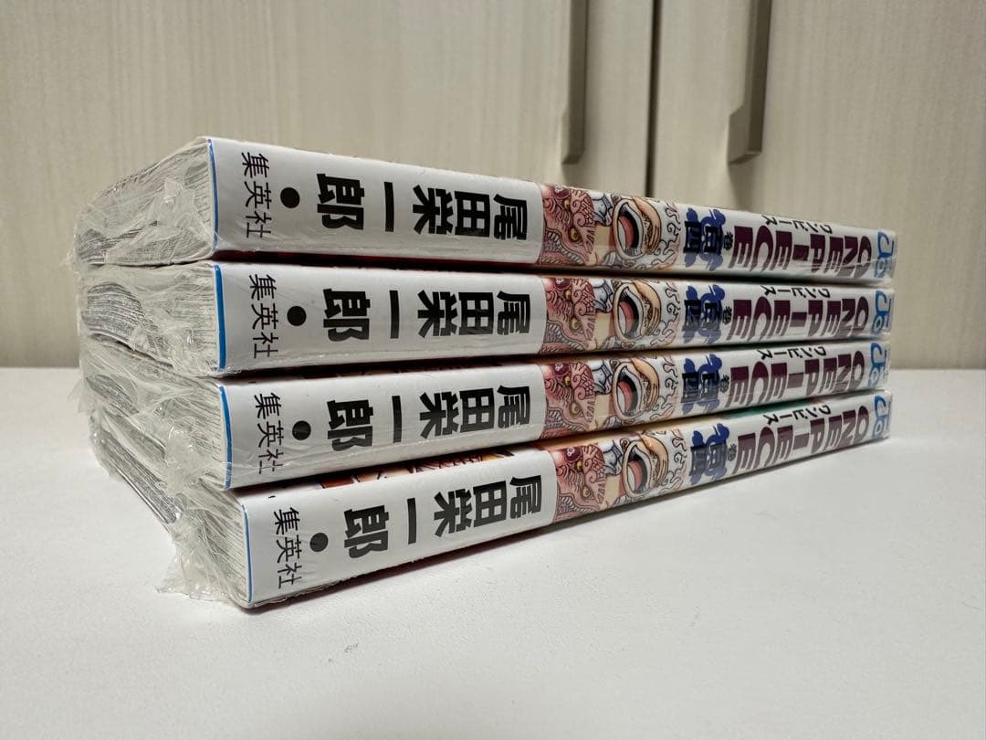 【初版】ワンピース ONE PIECE 104巻 帯付き シュリンク 4冊セット