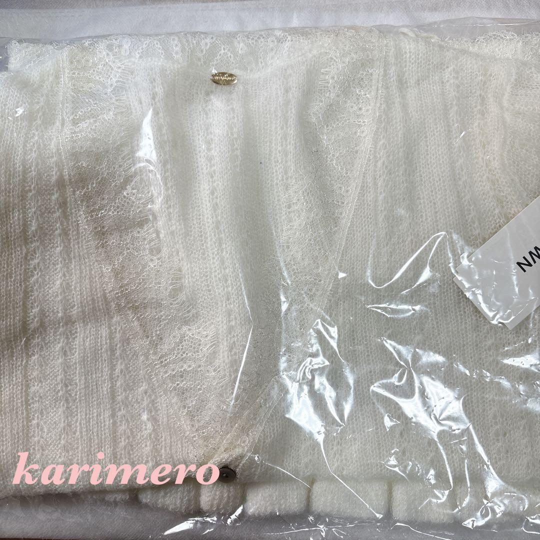 完売色♥️新作新品✨LILY BROWNレーストリムニットアンサンブル