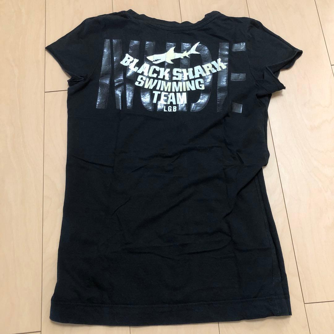 L.G.B. ブラック Tシャツ SQUALL ブラック