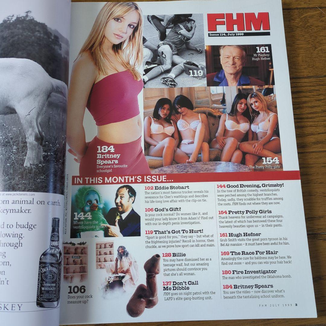 FHM UK july 1999　Britney Spears