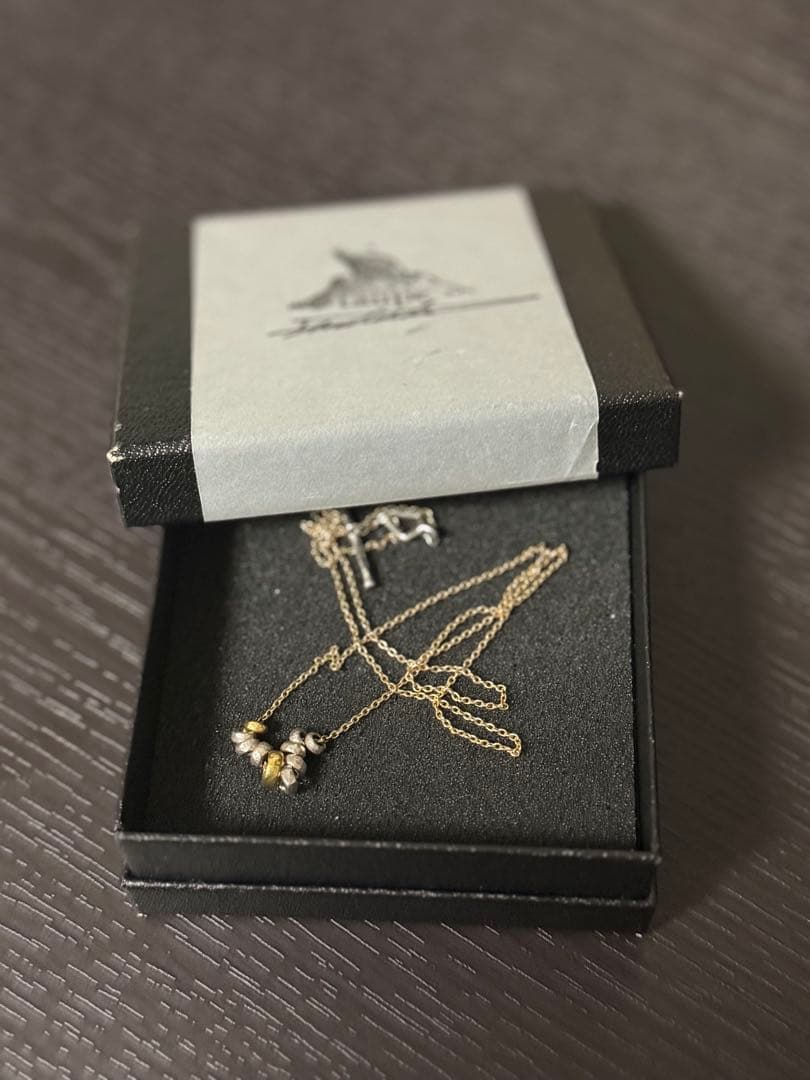 Taupe D Motoike 別注ten seeds necklace