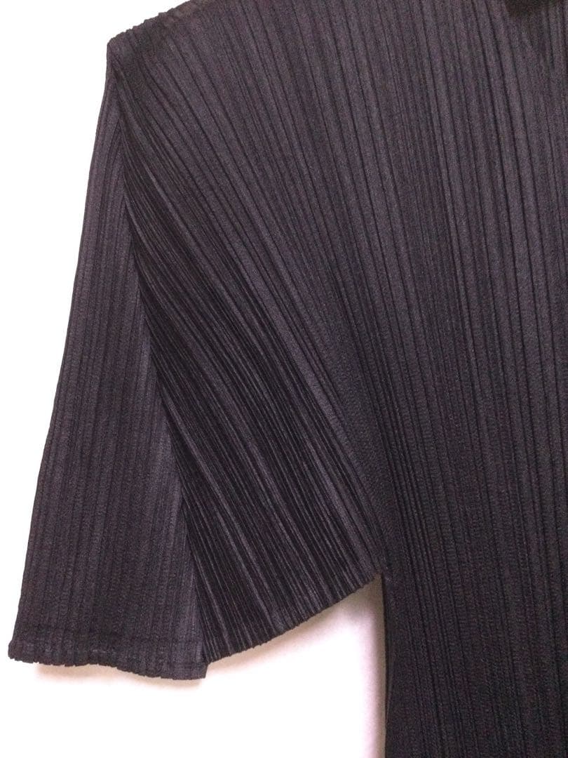 イッセイミヤケ〝PLEATS RLEATS〟プリーツ シャツ（6-89）
