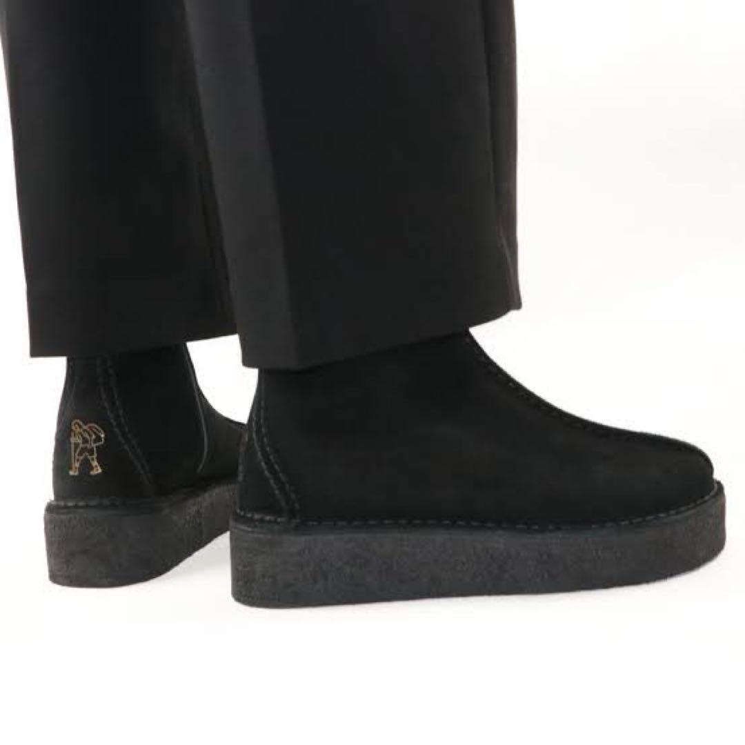 極美品　ClarksOriginals　TREKWEDGEBOOT　サイドジップ