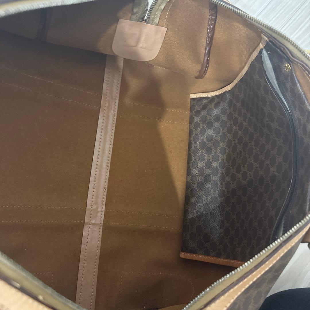 CELINE ブラウン ボストンバッグ