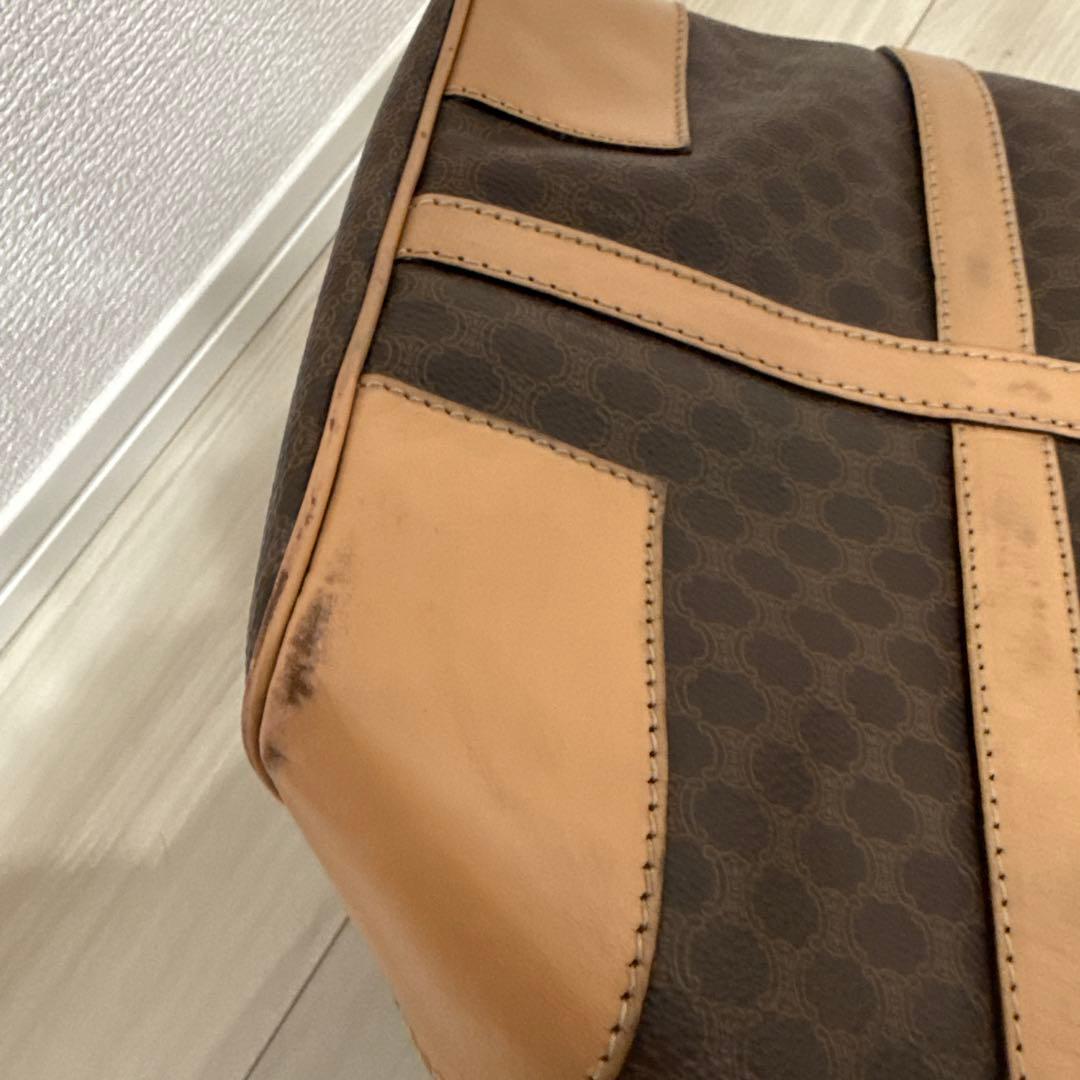 CELINE ブラウン ボストンバッグ