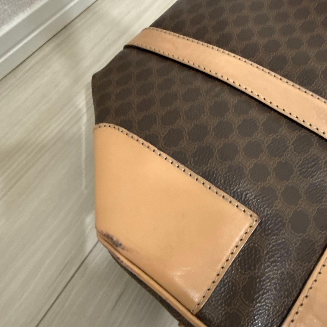 CELINE ブラウン ボストンバッグ
