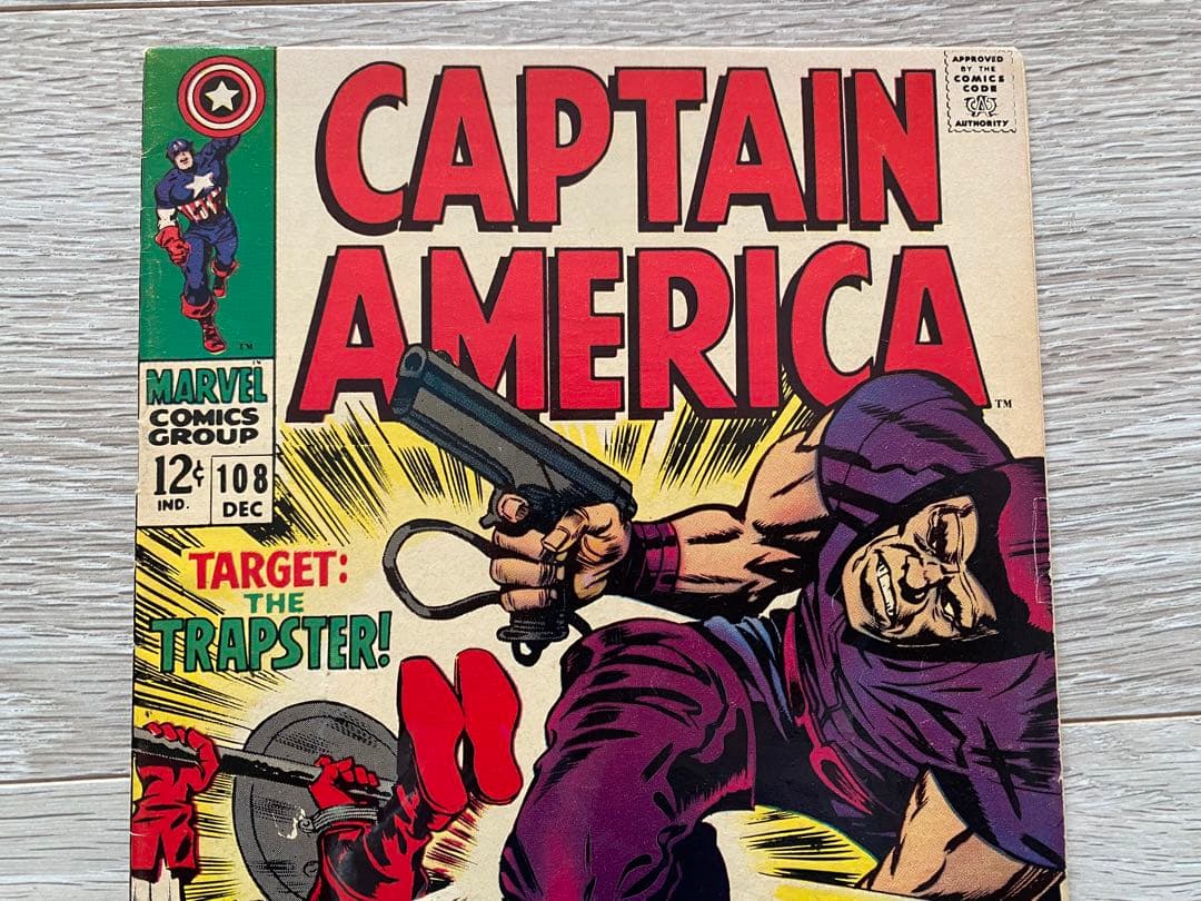 アメコミ Captain America 108 スパイダーマン アメリカ