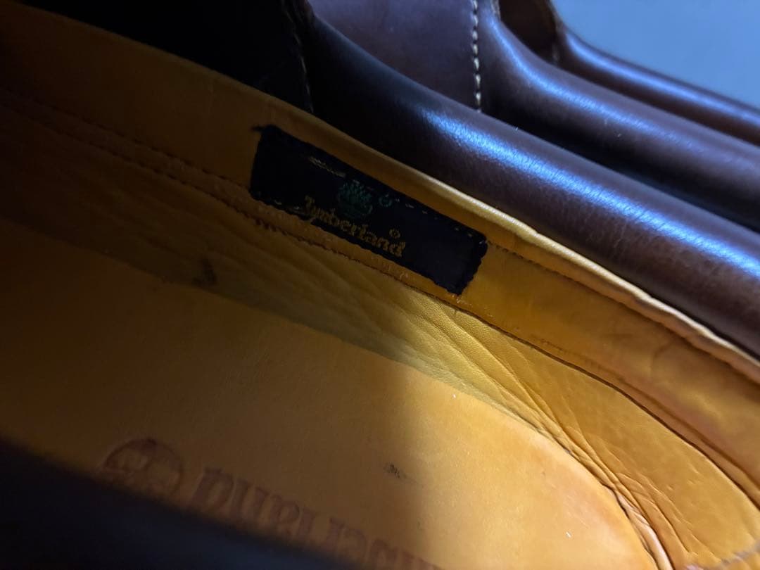 Timberland ブラウン デッキシューズ　スリーアイ
