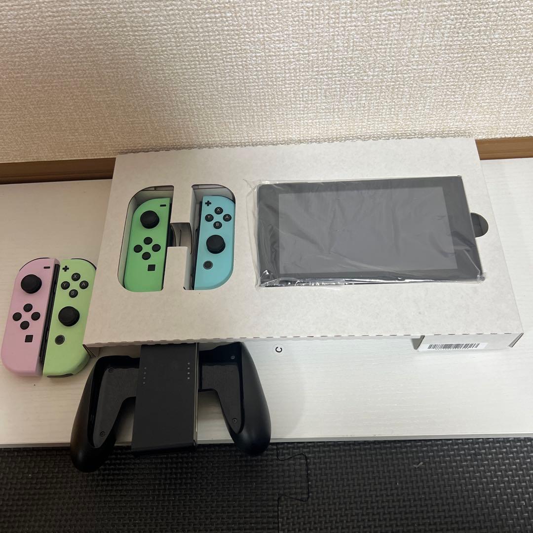 ニンテンドーSwitch あつまれどうぶつの森セット　中古