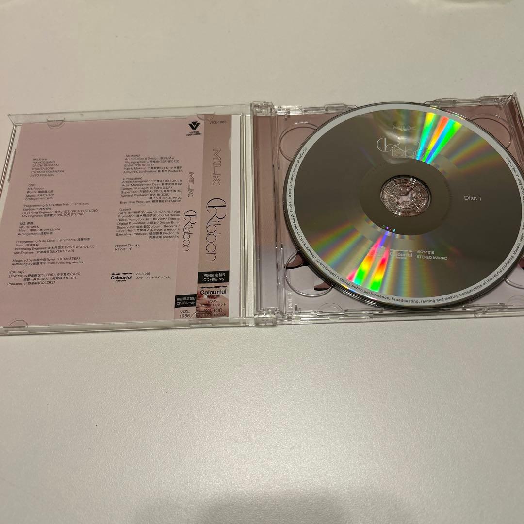 M!LK Ribbon 3形態 山中柔太朗 直筆サイン付き