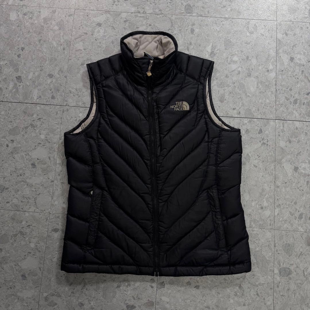 【希少】センターロゴ THE NORTH FACE ダウンベスト 黒 ブラック