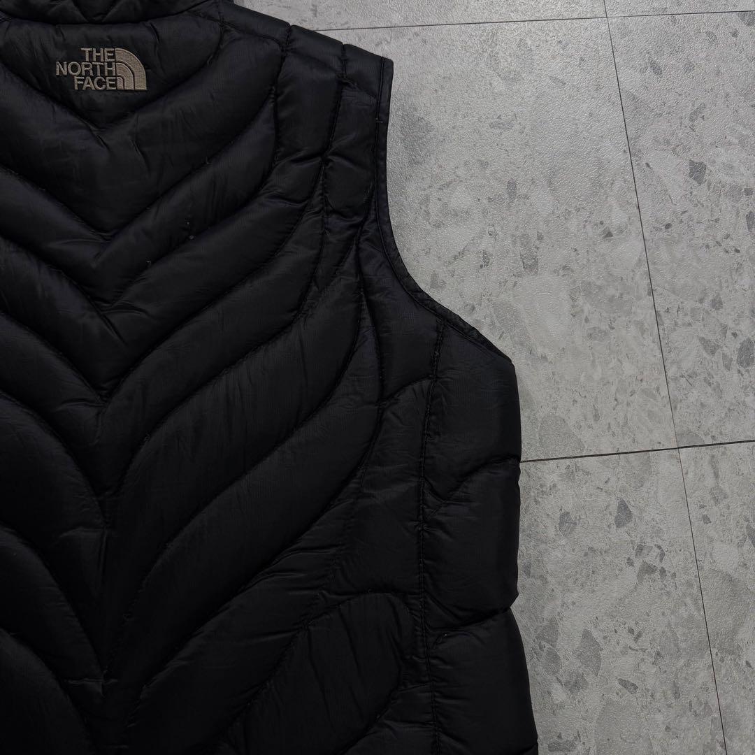 【希少】センターロゴ THE NORTH FACE ダウンベスト 黒 ブラック