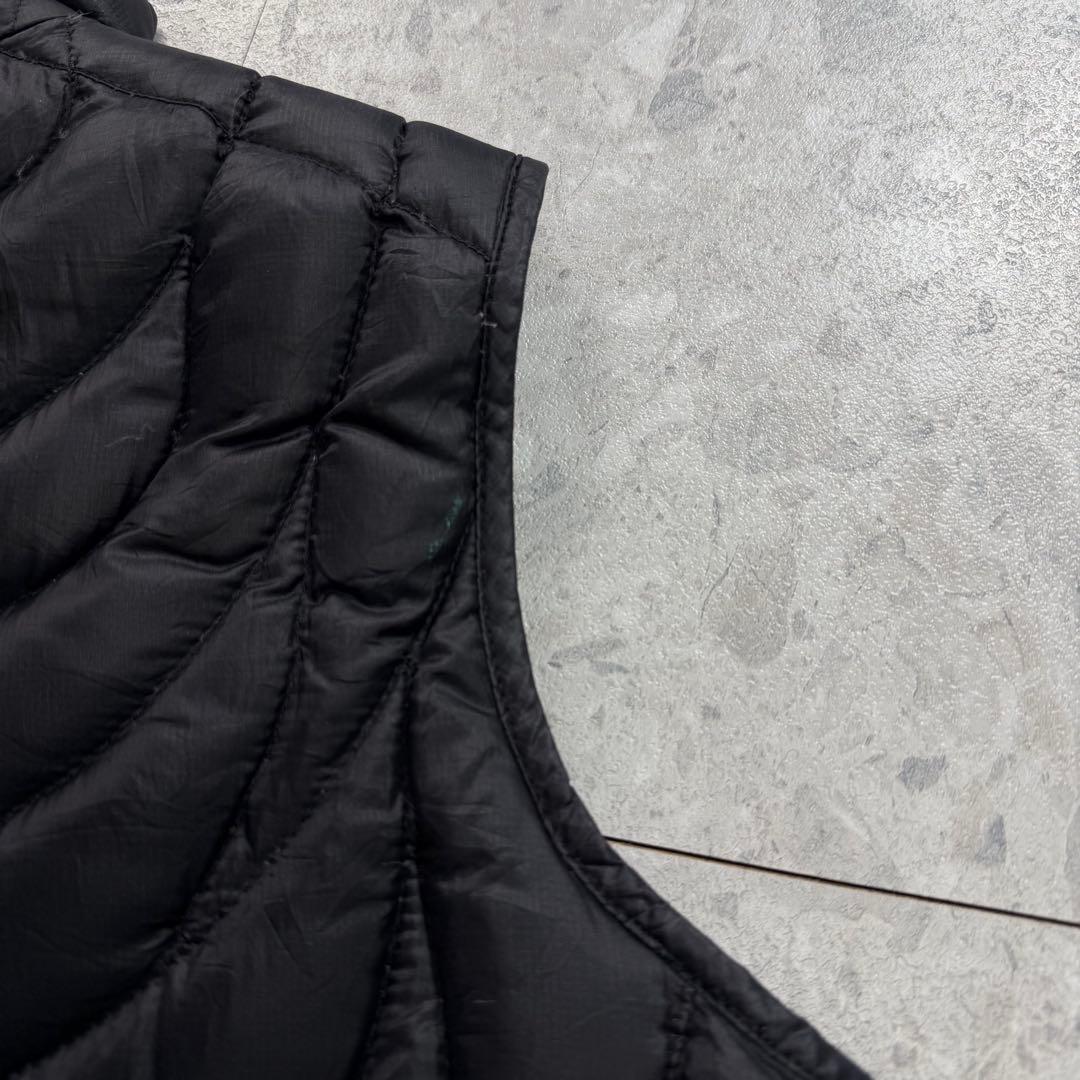 【希少】センターロゴ THE NORTH FACE ダウンベスト 黒 ブラック