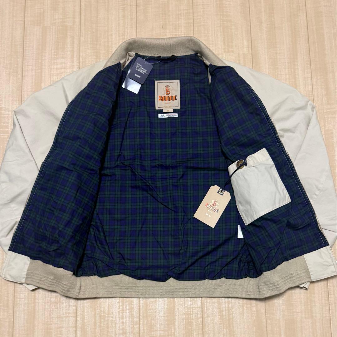 【極美品/英国製】SHIPS別注 バラクータ G9 フィンクスコットン 38