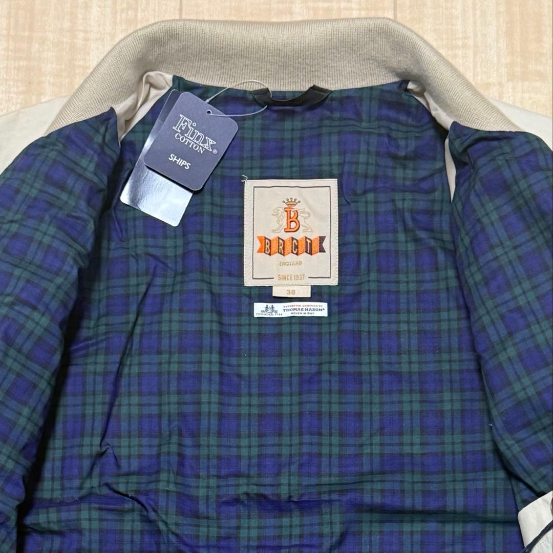 【極美品/英国製】SHIPS別注 バラクータ G9 フィンクスコットン 38