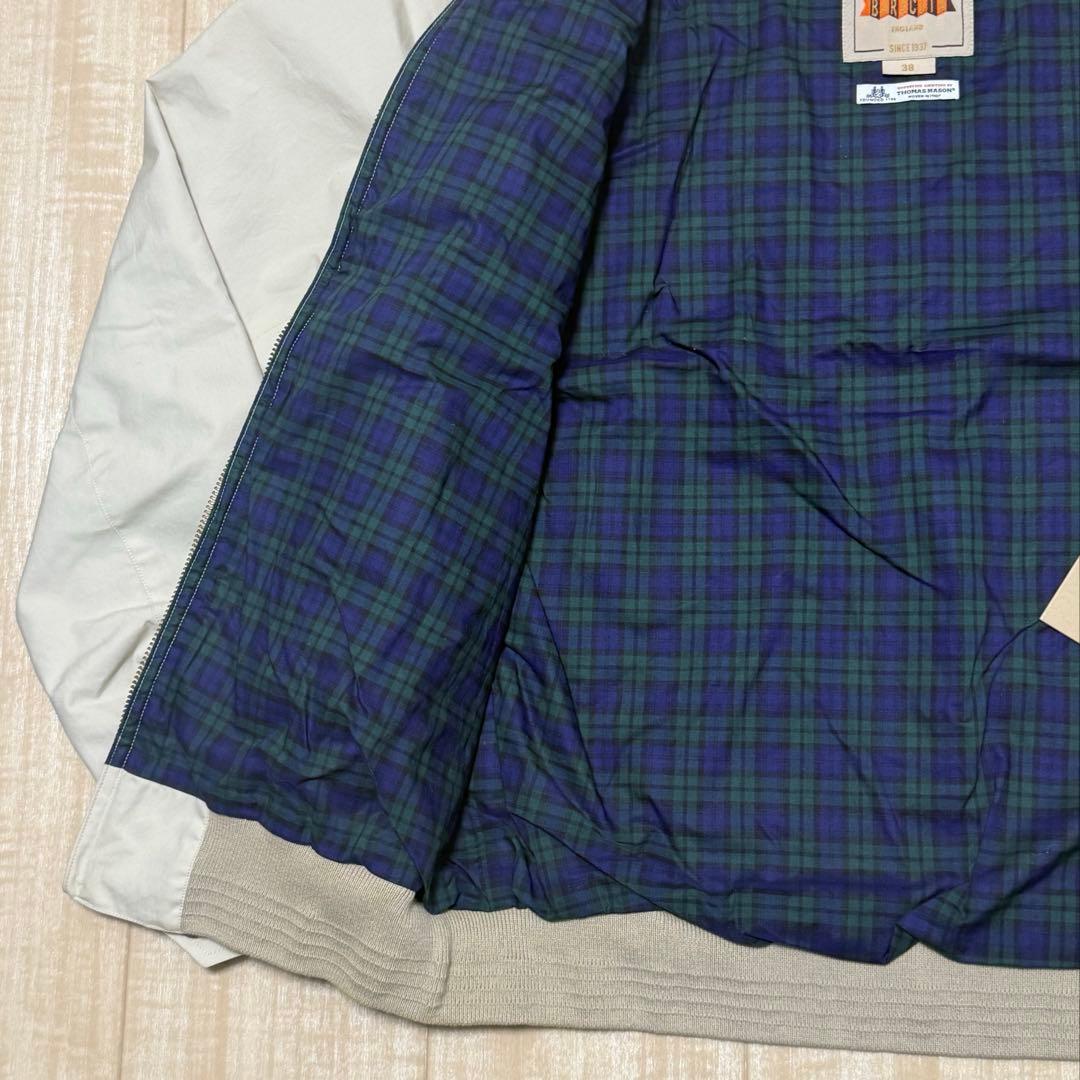 【極美品/英国製】SHIPS別注 バラクータ G9 フィンクスコットン 38