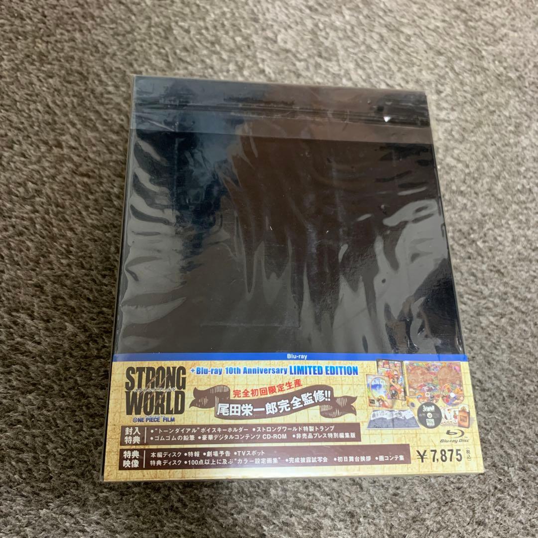 新品ワンピースフィルム ストロングワールドBlu-ray10th Annive…
