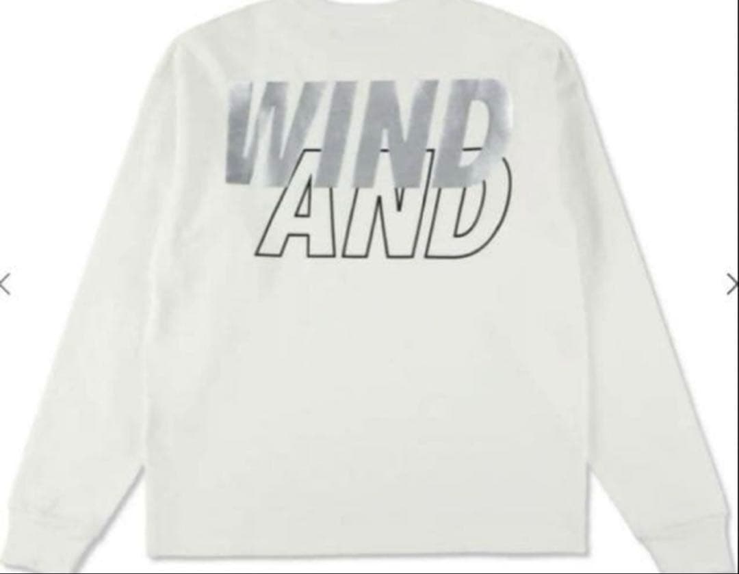 WIND AND SEA SEA LONG SLEEVE TEE ホワイト L