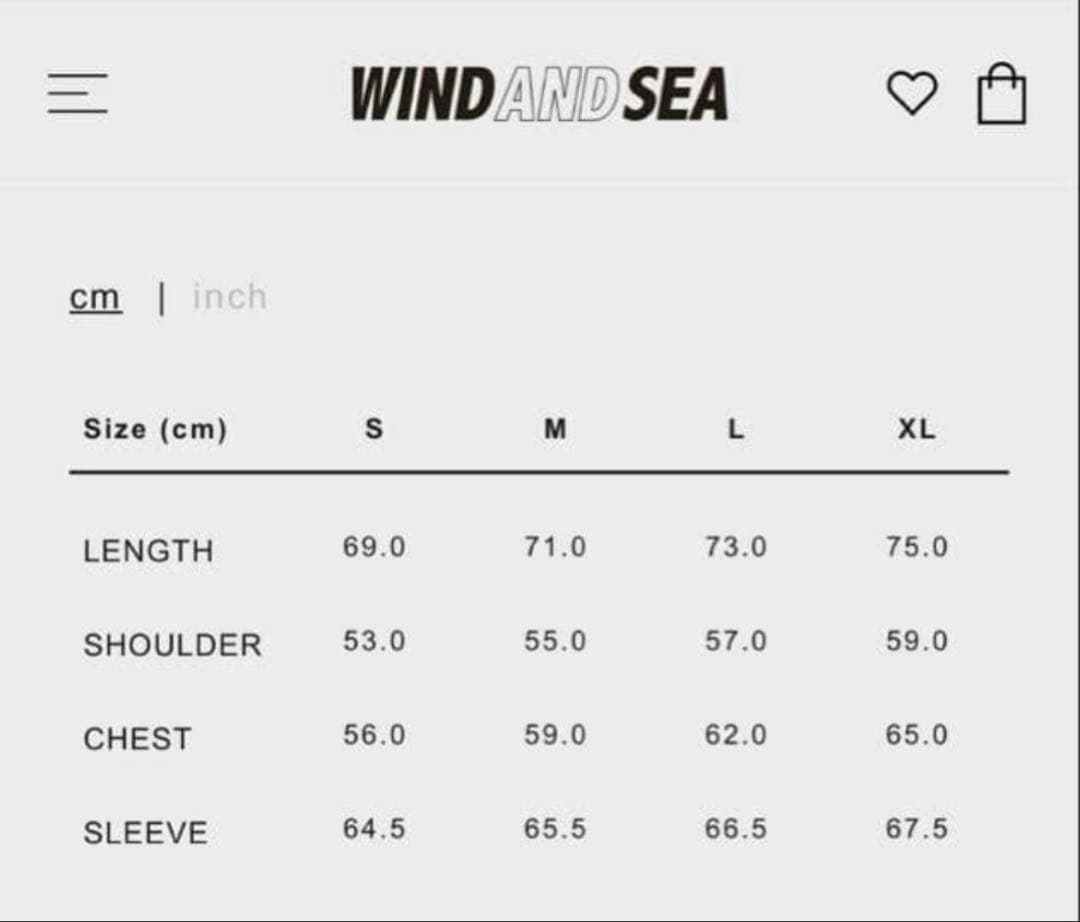 WIND AND SEA SEA LONG SLEEVE TEE ホワイト L