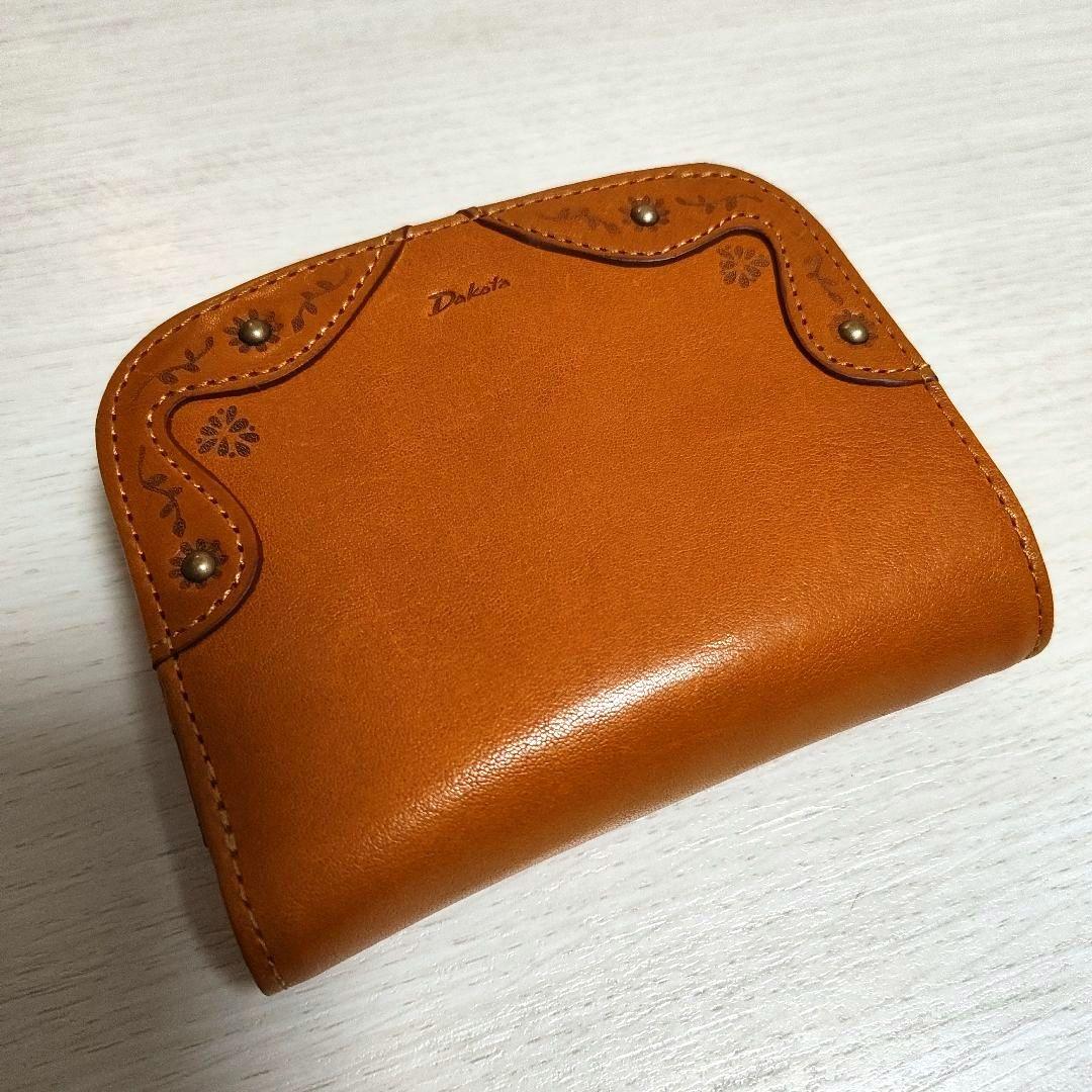 【新品未使用】dakota マーゴット がま口二つ折り財布
