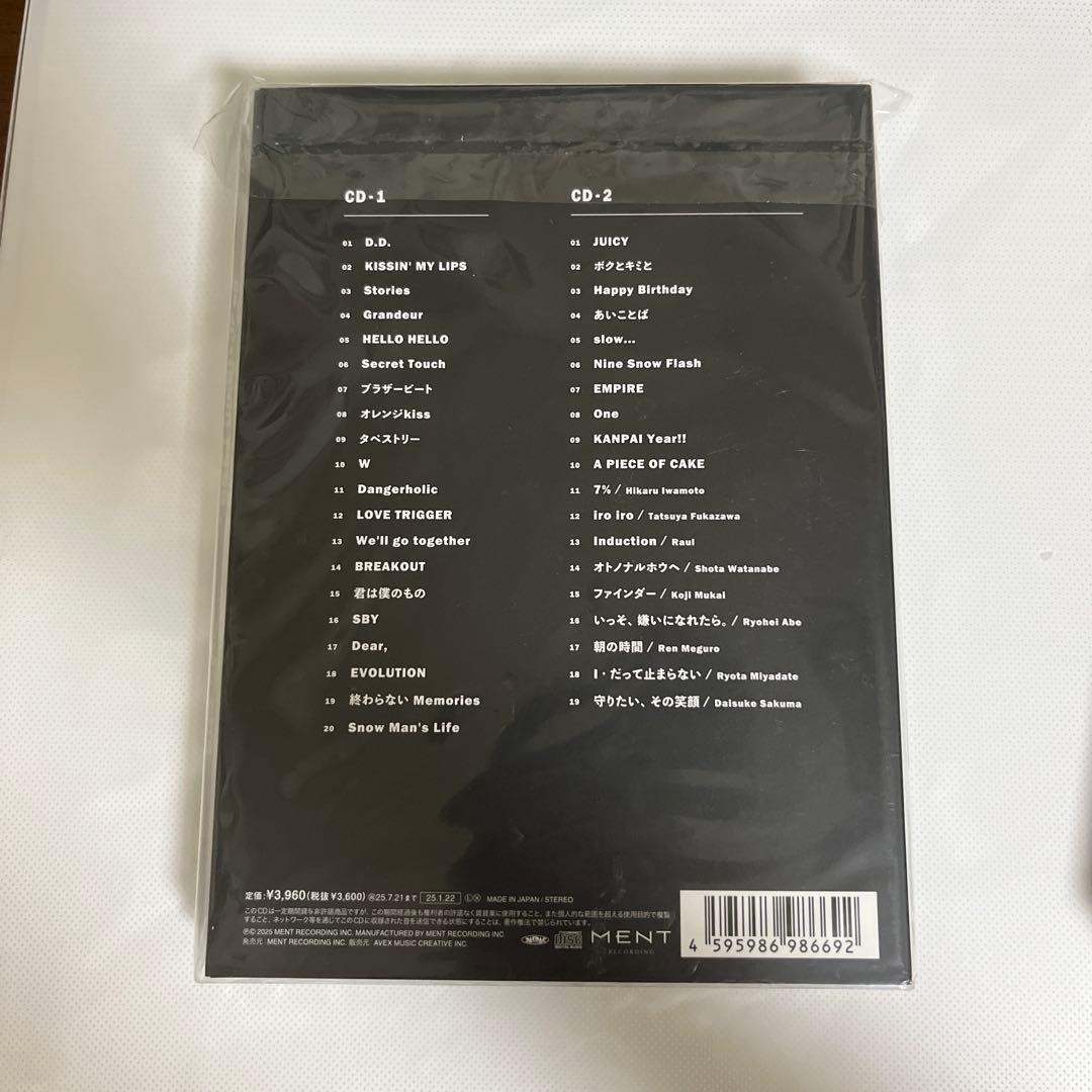  Man THE BEST2020-2025 初回盤A、初回盤B、通常版