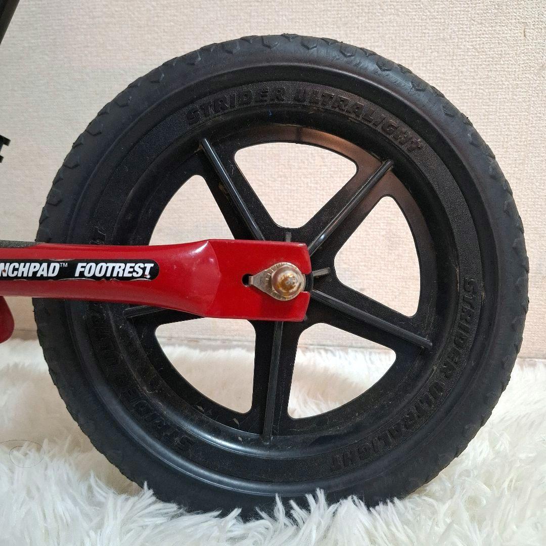 【状態良好】STRIDER LAUNCHPAD FOOTREST レッド